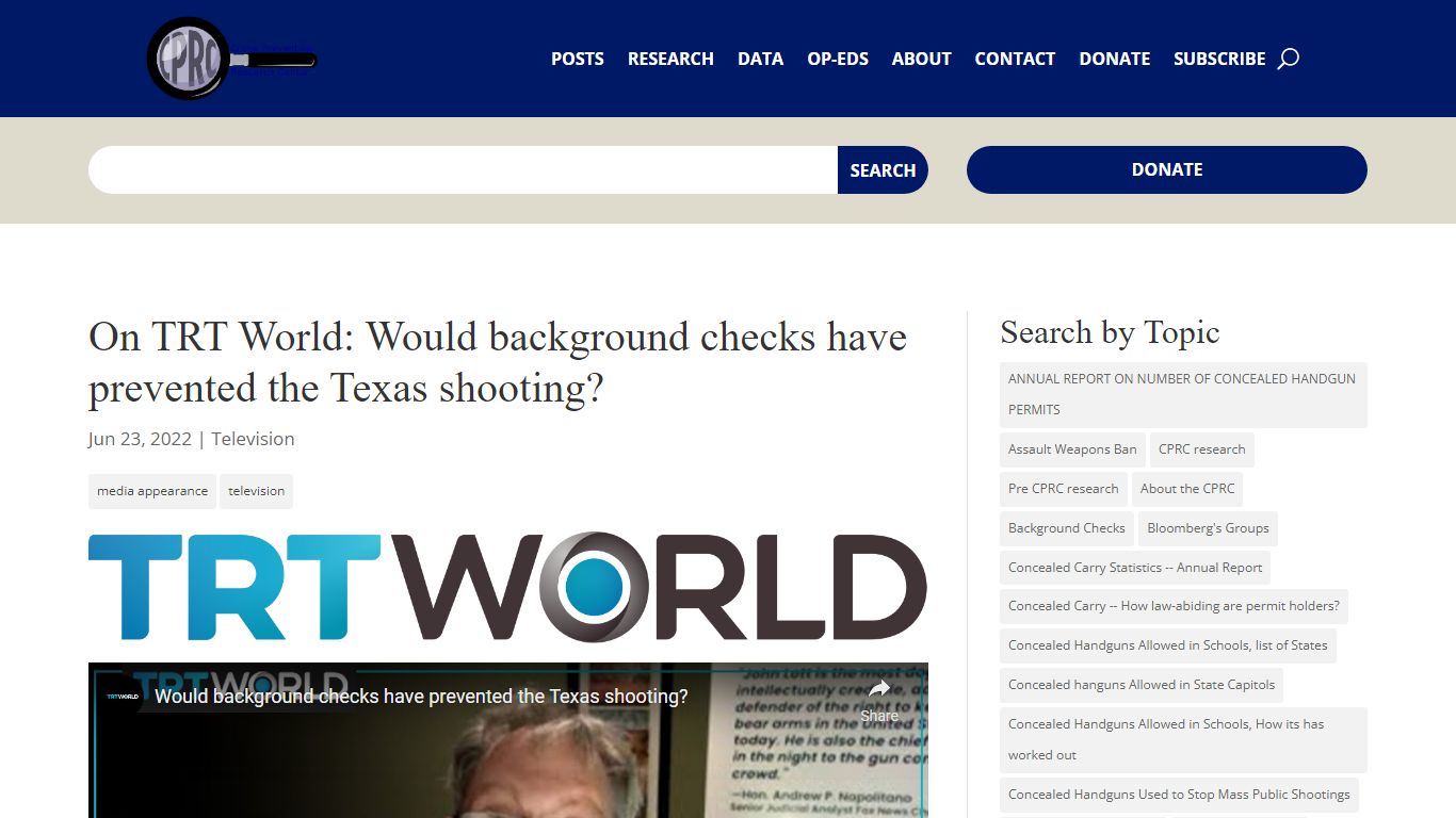 On TRT World: Would background checks have prevented the Texas shooting?